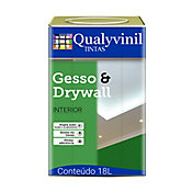 Qualyvinil Tinta Acrlica Gesso & Drywall 18L Branco