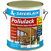 Verniz Poliulack Transparente 3,6L Interior e Exterior 
