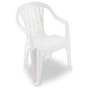 Cadeira Plstica Global 70x51cm Branca Gardenlife