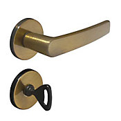 Fechadura 401 WC (Banheiro) Bronze Oxidado