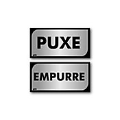 Sinal PS Puxe-Empurre