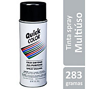 Tinta Spray Brilhante Quick Color 358ml Preto