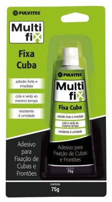 Adesivo Multifix Fixa Cuba Verde 75g 22x10x4.2
