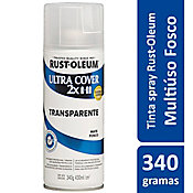 Tinta Spray Fosco Ultra Cover 2x 430ml Transparente