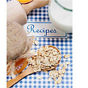 Tela Recipes Cereal, Colorido, 30x40