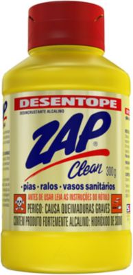 Desentupidor Desentope Zap Clean Liquido 300G