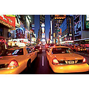 Papel Fotogrfico New York Taxis 2,32x3,15m Colorido