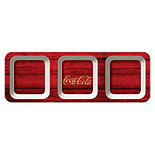 Petisqueira Coca Cola Melamine Ret Wood Style Vermelho