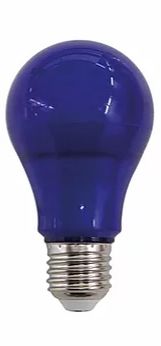 Lmpada LED Bulbo Luz Azul 10W Bivolt 