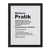Moldura Pratika Premier 21x29cm Preto