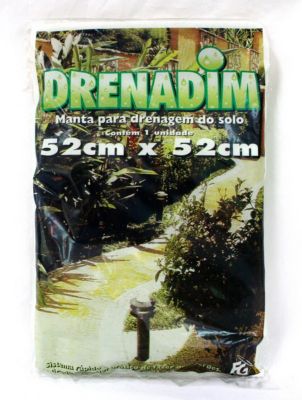 Manta de Drenagem Drenadim 52x52cm