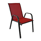 Cadeira Sling 55,5x73x91cm Vermelho