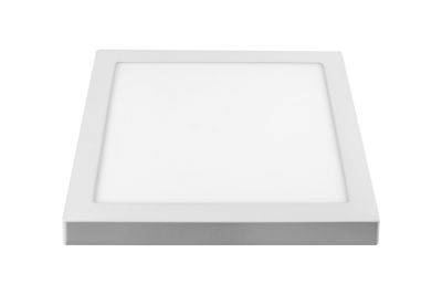 Plafon de Sobrepor Home LED Quadrado 6W 6K Bivolt 4,5x11x11cm Branco