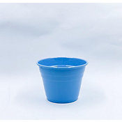 Vaso de Alumnio PP 6,5x7cm Azul Beb