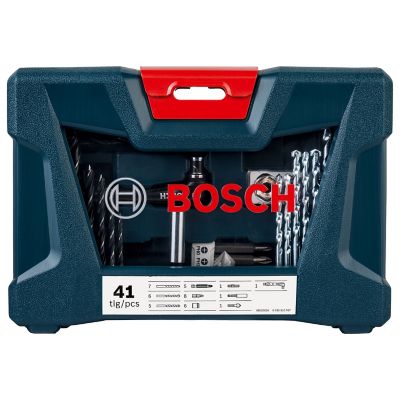 Kit de Pontas e Brocas Bosch V-Line 41 Peas