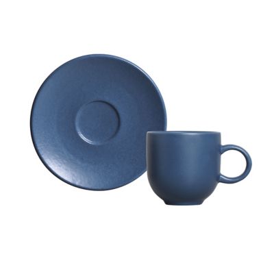 Xcara Caf Coup Stoneware Boreal 97ml Azul