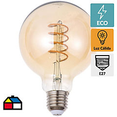 Ampolleta LED filamentos E27 4W luz cálida