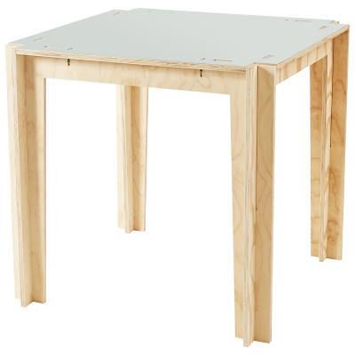 Mesa de Comedor Plegable Blanco 140x80x77 cm