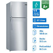 Refrigerador no frost top 321 litros