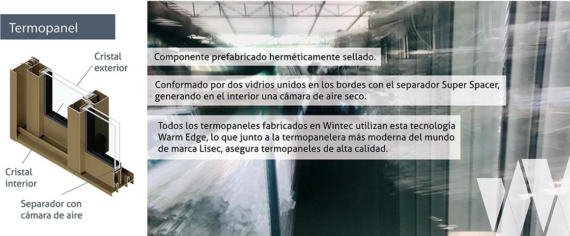 Caractersticas termopanel