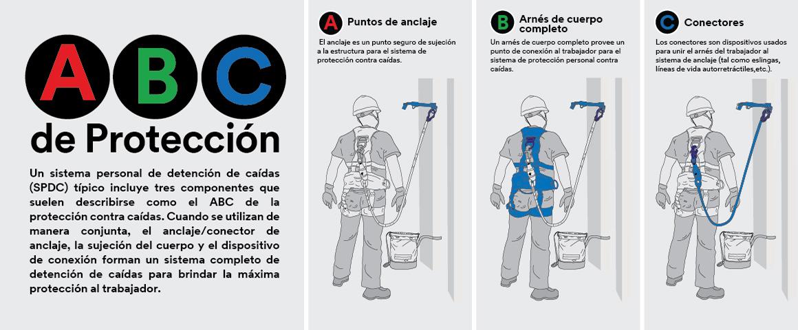 Colocacin del arns de cuerpo completo