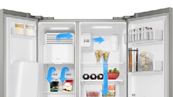 Sistema Multiflow con el Refrigerador Side by Side SFX550