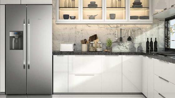 Elegancia y modernidad para tu casa con el Refrigerador Side by Side SFX550