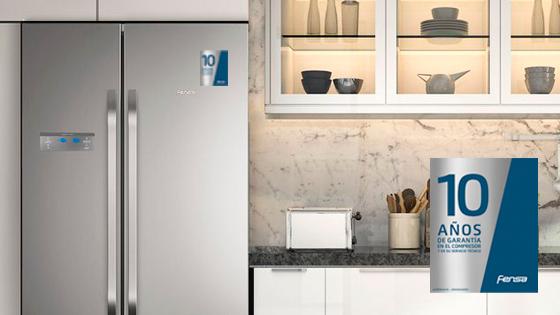 10 años de garantía con el Refrigerador Side By Side SFX500