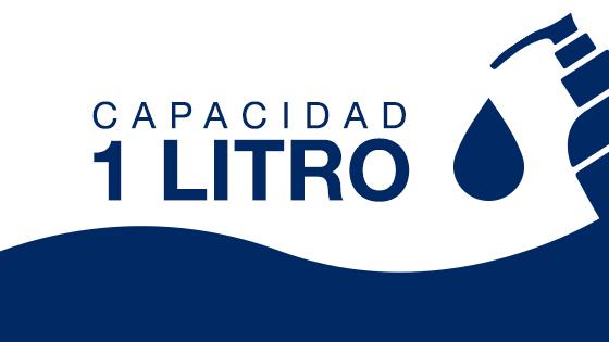 Dispensador de jabn con capacidad de 1 litro