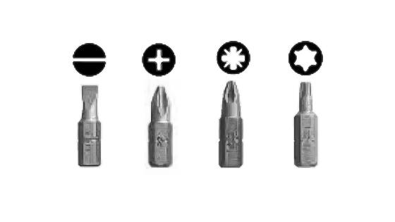 Kit de Puntas Big Bit para atornillar con 25 unidades