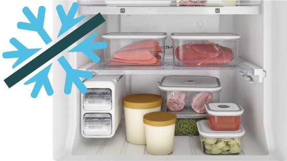 Sistema Frost Free con el refrigerador Fensa DW44S