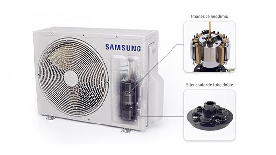 Samsung Split Inverter, 9000 BTU, WI-FI, Frío & Calor
