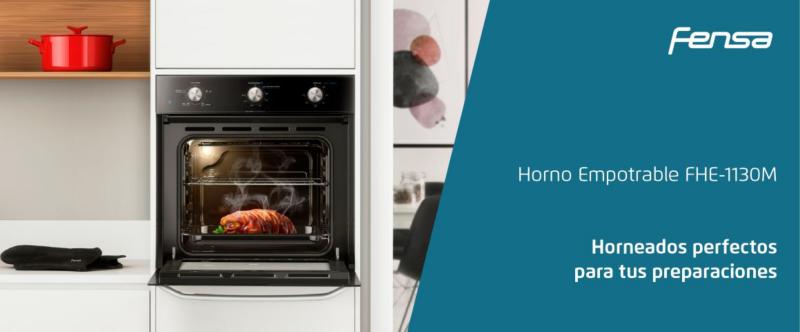 Horno Empotrable FHE-1130M. Horneados perfectos para tus preparaciones