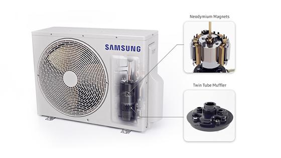 Samsung Split Wind-Free, Inverter, 12000 BTU, WI-FI, Frío & Calor