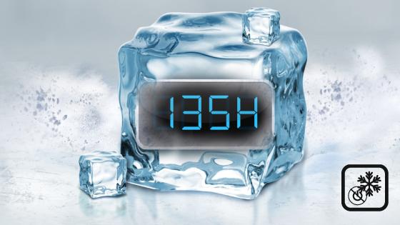 135 hrs. de frío continuo