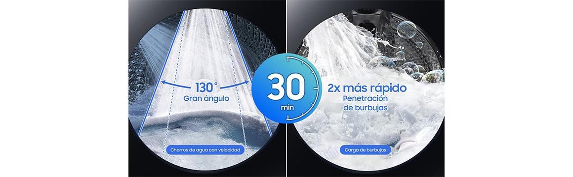 Samsung Lavadora Secadora Eco Bubble¿, AI Control, AI Wash, 22/13 kg