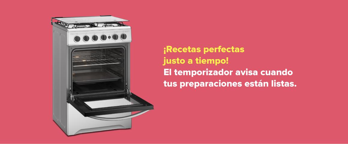 Recetas perfectas justo a tiempo.