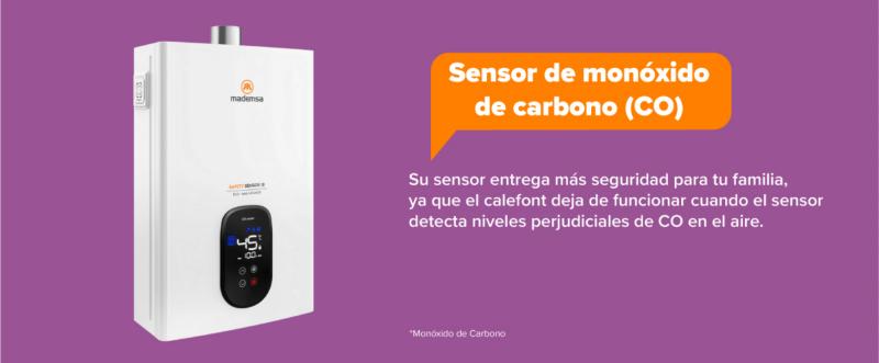 Sensor de monoxico de carbono. Más seguridad para tu familia