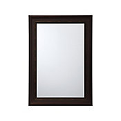 Espejo decorativo rectangular de 78 x 108 cm Caf