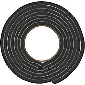 Cinta adhesiva de hule espuma 9.5 mm x 7.9 mm x 3.05 m negro