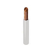 Cable Cobre THW AWG 6 Blanco 1 Metro