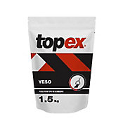 Topex yeso 1.5 Kg p/pequeas reparaciones