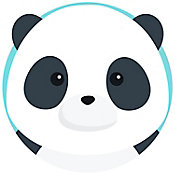 Tapete decorativo Infantil Panda de 140 cm