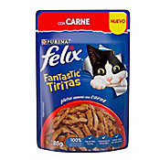 Alimento para Gato Tiritas de Carne 85 g