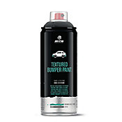 Spray MTN PRO Parachoques Negro Texturado 400ml