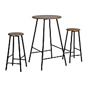 Set bar mesa y 2 sillas