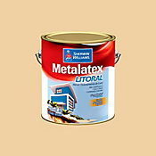 Tinta Acetinado Metalatex Litoral Premium 3,6L Areia Genipabu