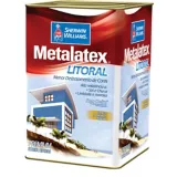 Tinta Acetinado Metalatex Litoral Premium 18L Gelo