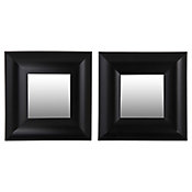 Conjunto 2 Espelhos, Incolor, 25X25X2,5cm