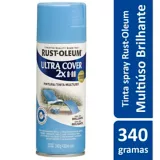 Tinta Spray Brilhante Ultra Cover 430ml Azul Spa